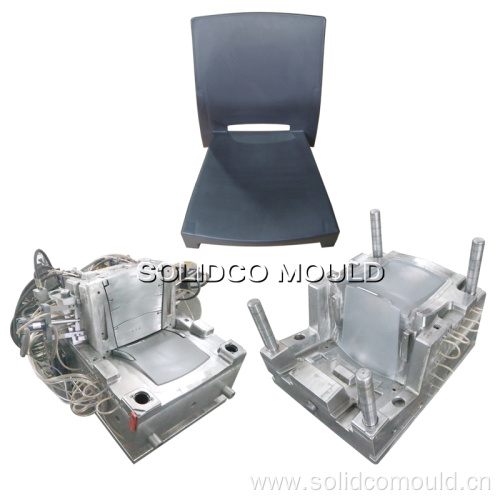 Injection Mould for Metal Leg Plastic Chair Shell